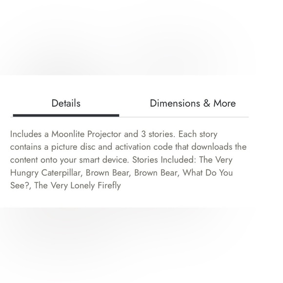 Moonlite Storytime Projector Eric Carle 3 Story Pack Very Hungry Caterpillar - Picture 3 of 7